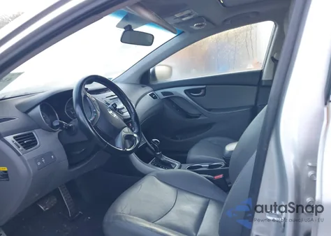 2014 Hyundai Elantra Sport from USA, damaged, VIN KMHDH4AHXEU040183